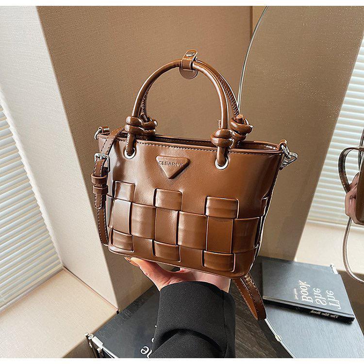 Elegant Woven Mini Tote Bag