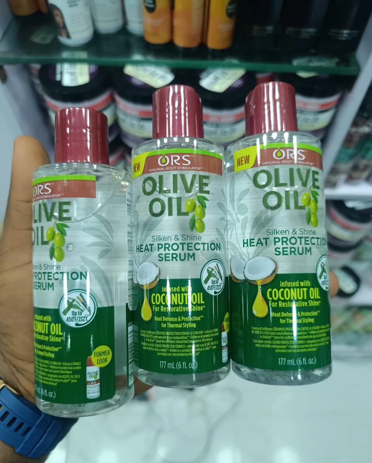 ORS Olive Oil Heat Protection Serum