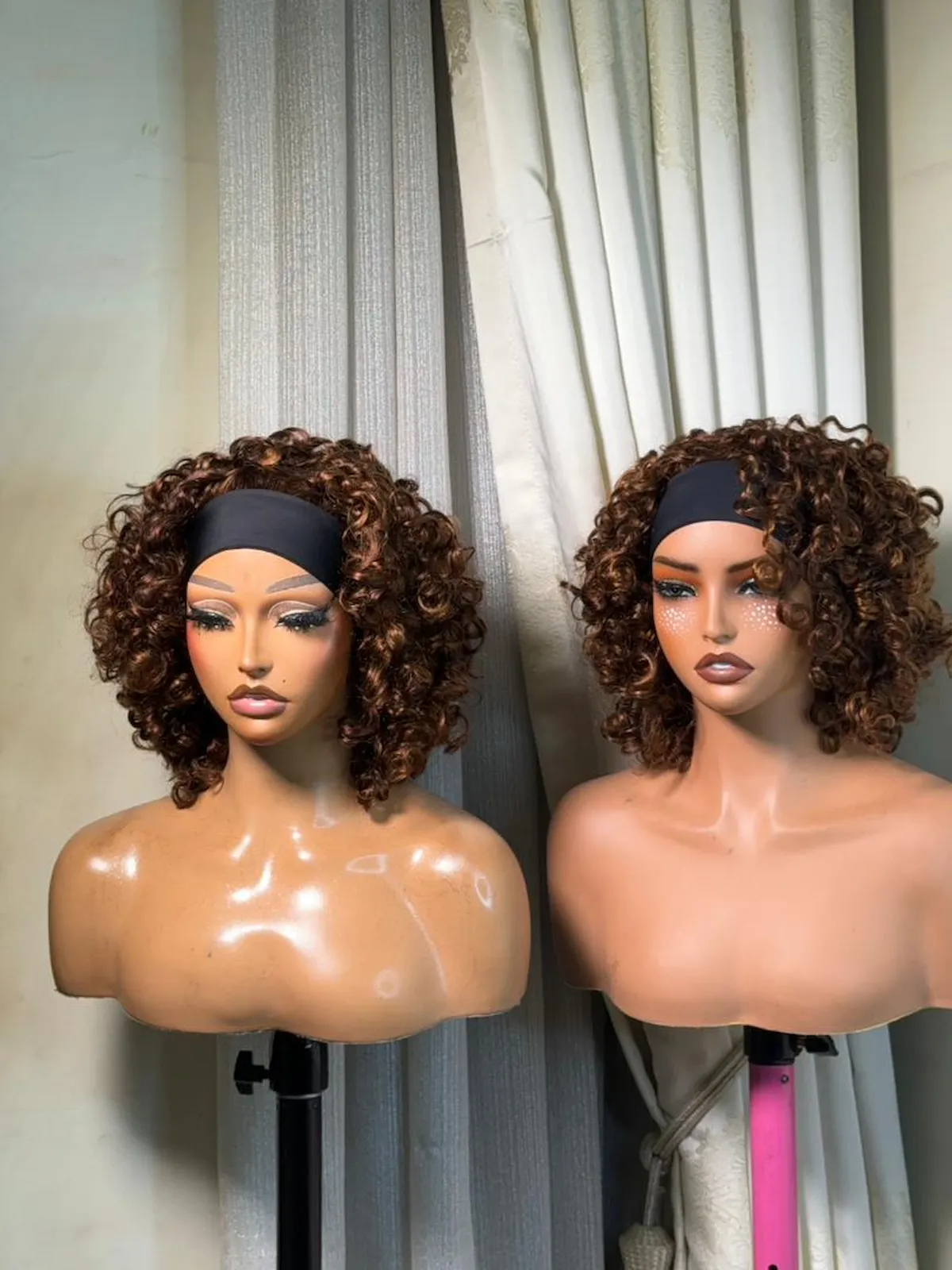 Band Bounce Curly Wig