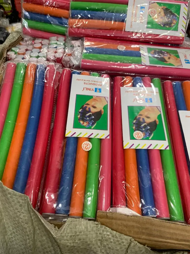 Rainbow Flexi Hair Rollers