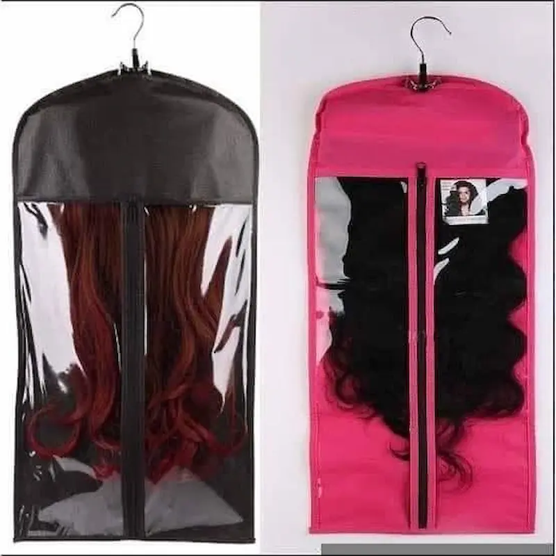 Wig Storage Hanging Bag