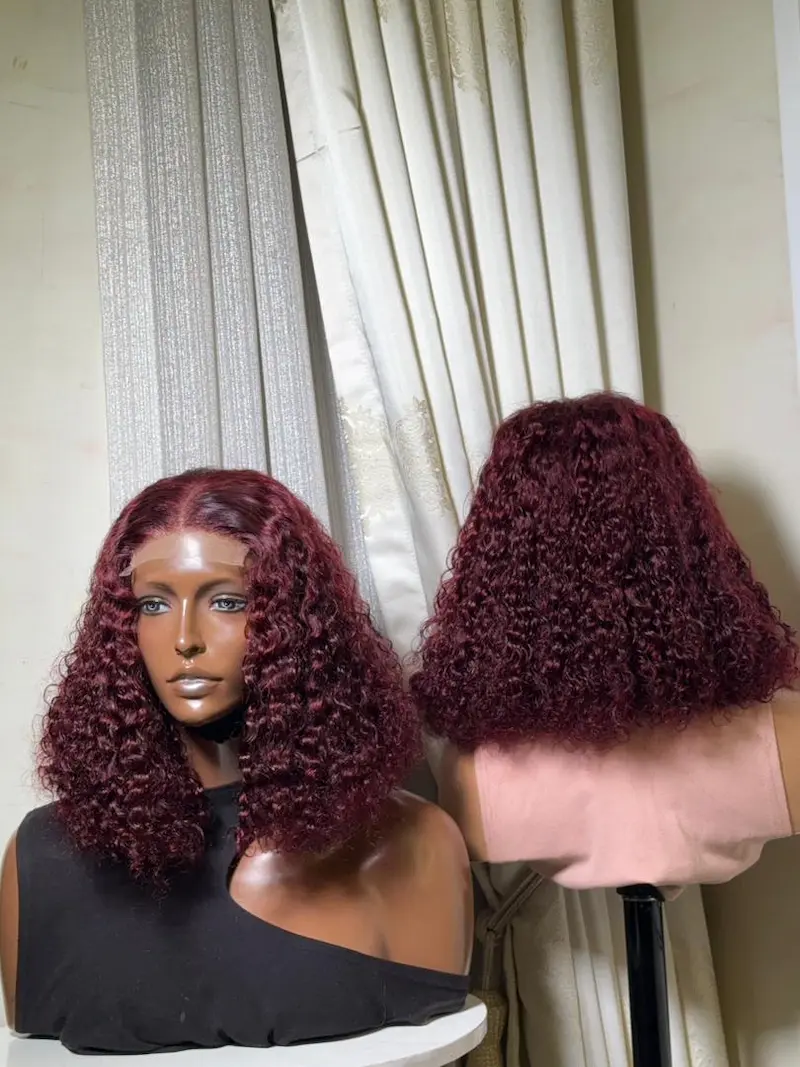 Kufon Curly Closure Wig