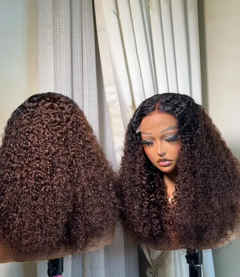Glossy Full Frontal Wig