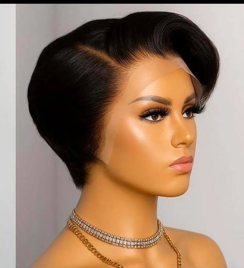 Tiwa Full Frontal Pixie Bob Wig