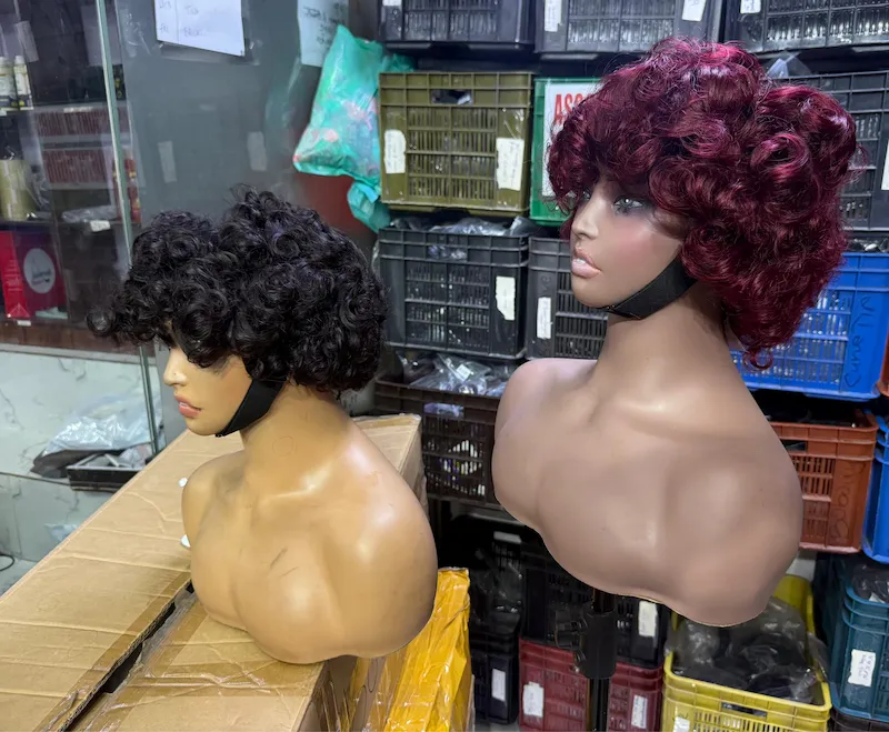 Omotola Bounce Curly Wig