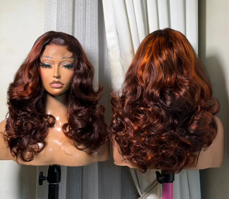 Noir Double Drawn Bounce Wig - P4/350