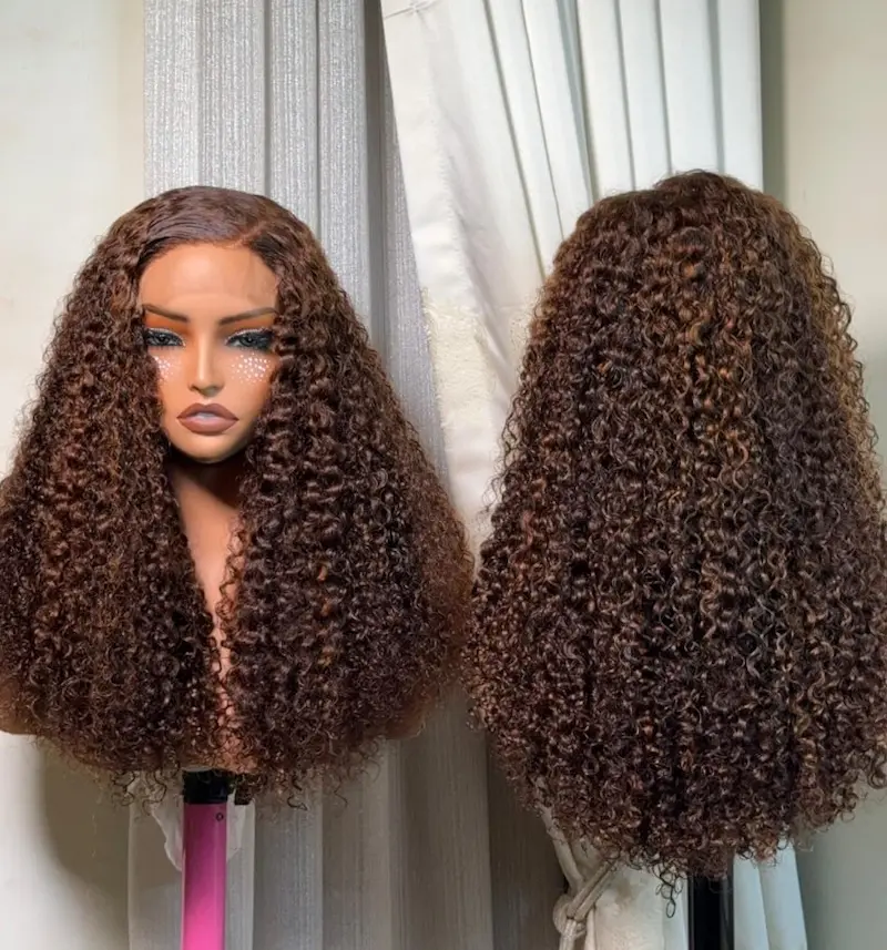 Sinach 5X5 Curly Wig